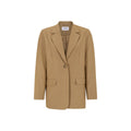 Soft Rebels Vilja Loose Blazer Tigers Eye Sand