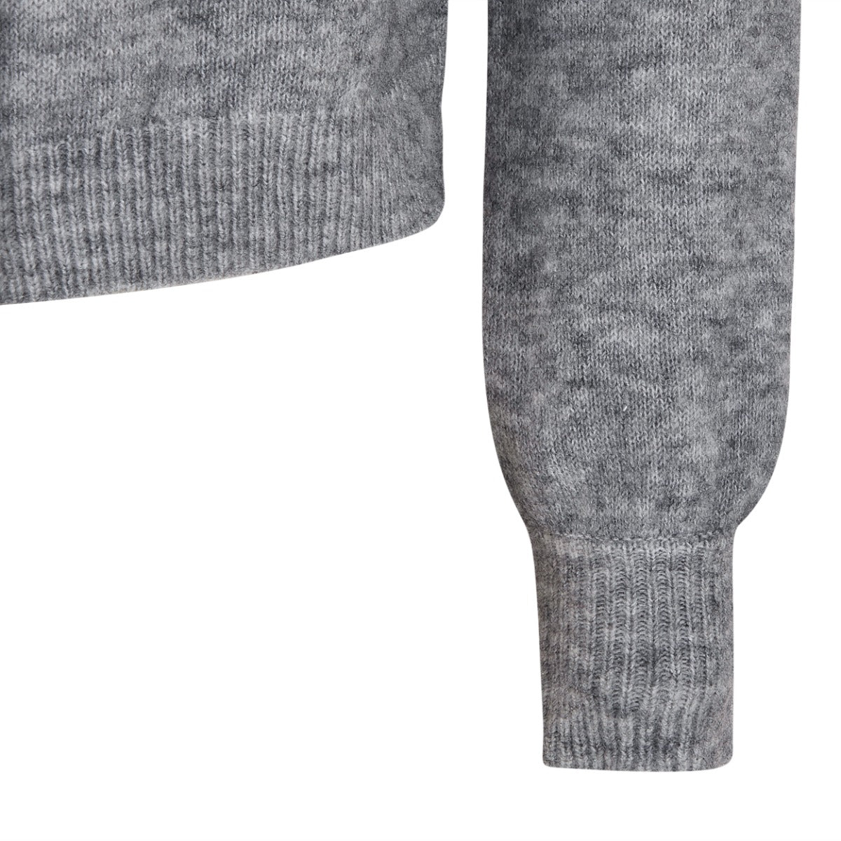 Soft Rebels Allison O Neck Strik Cardigan Medium Grå