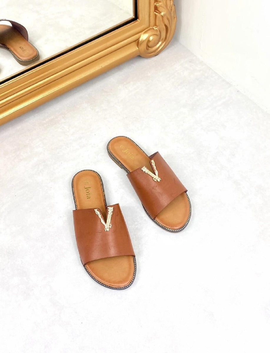 Löwenstein Sandal Camel V Guld