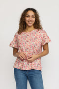 2 Biz Tulia Bluse Rose Flower