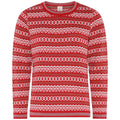Skovhuus Christmas Jaquard Pullover Strawberry Rød