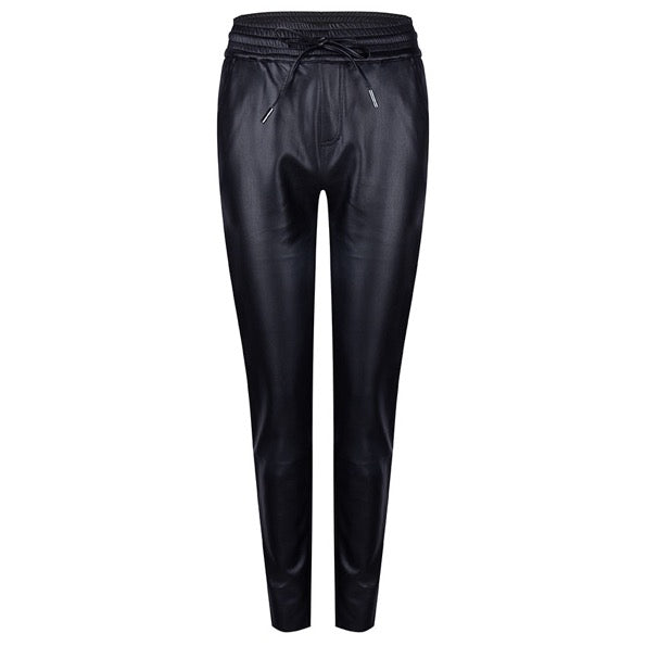 ESQUALO Bukser Jogger PU Sort
