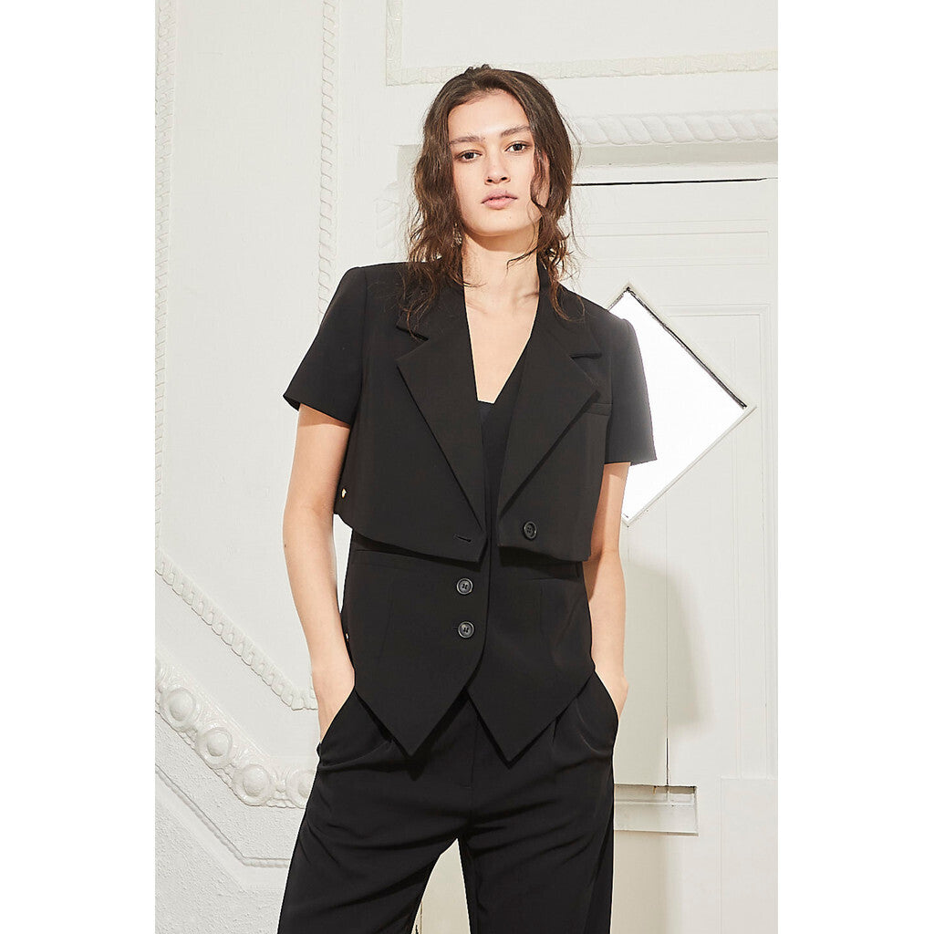 PBO Melodia Blazer Sort