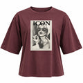 CostaMani Icon Glasses T-shirt Burgundy